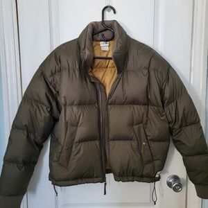 The North Face Taupe and Brown Jacket